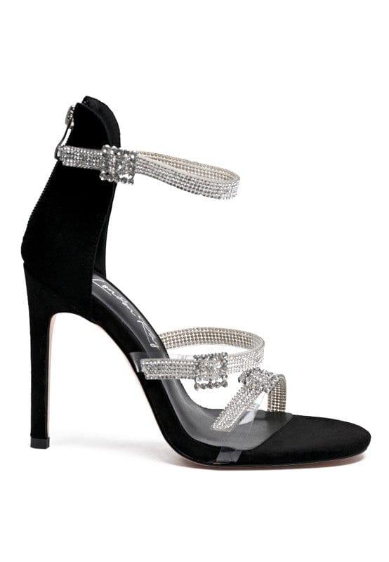 Rag Company INES BLING STRAP HIGH HEEL SANDALS