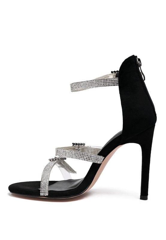 Rag Company INES BLING STRAP HIGH HEEL SANDALS