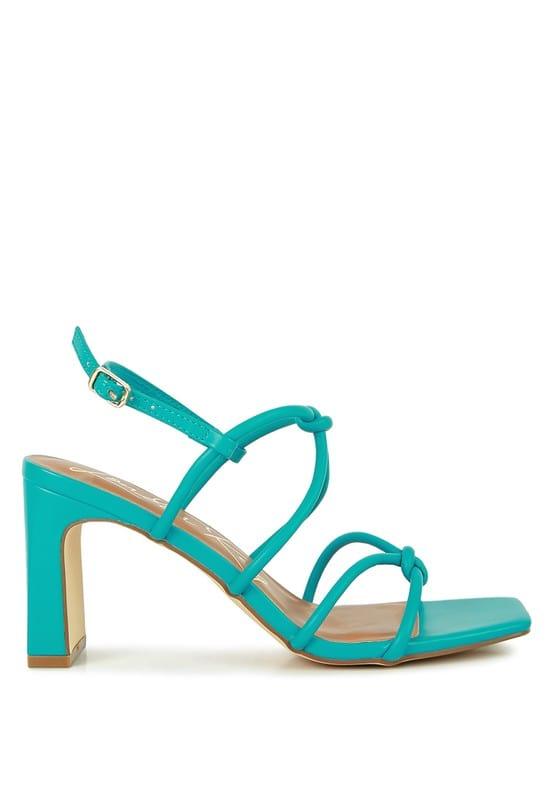 Rag Company KRALOR KNOTTED STRAP MID HEEL SANDAL