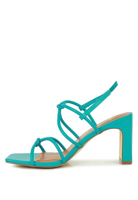 Rag Company KRALOR KNOTTED STRAP MID HEEL SANDAL