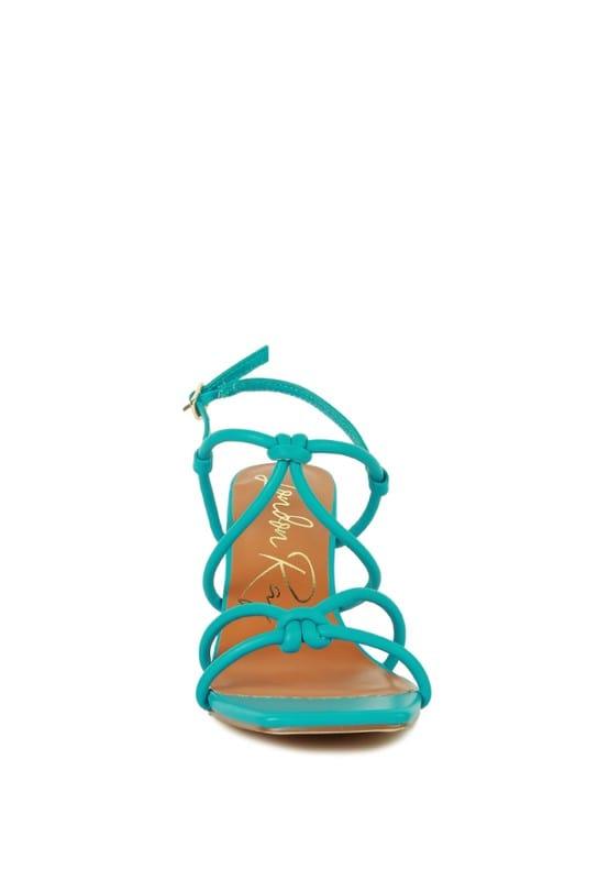 Rag Company KRALOR KNOTTED STRAP MID HEEL SANDAL