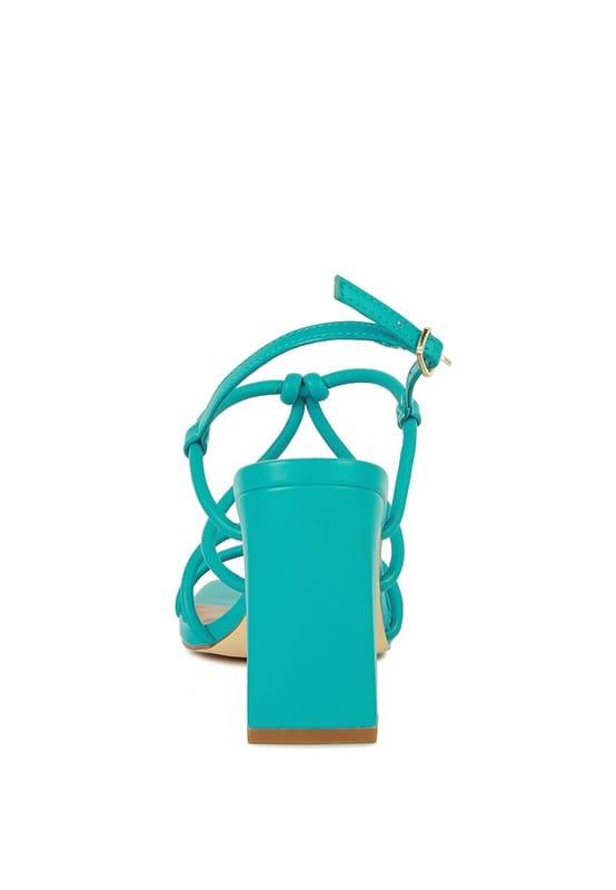 Rag Company KRALOR KNOTTED STRAP MID HEEL SANDAL