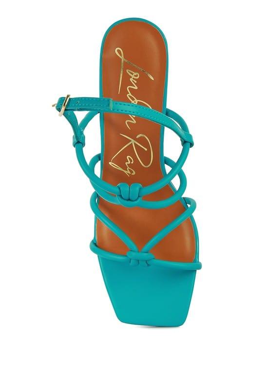 Rag Company KRALOR KNOTTED STRAP MID HEEL SANDAL