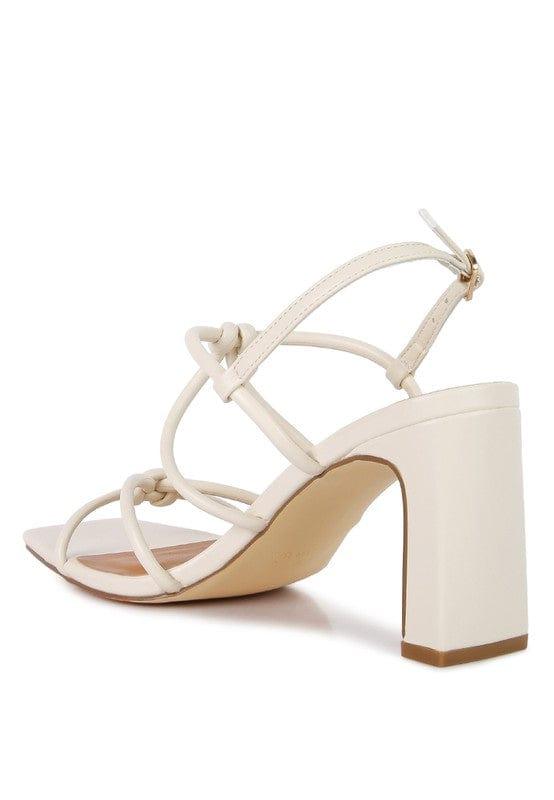 Rag Company KRALOR KNOTTED STRAP MID HEEL SANDAL