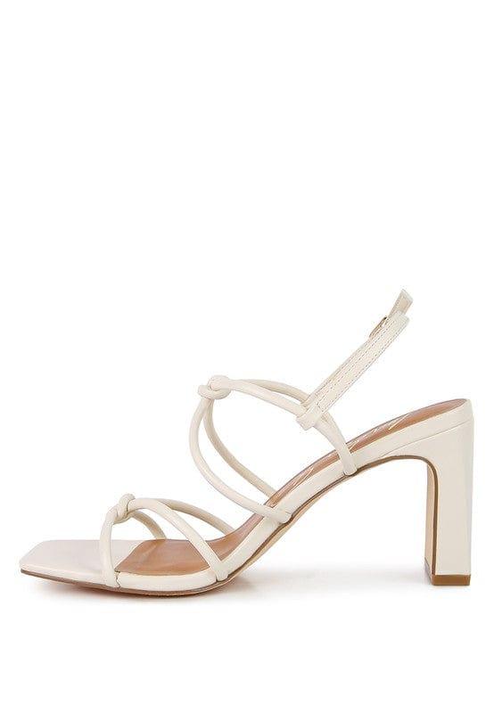 Rag Company KRALOR KNOTTED STRAP MID HEEL SANDAL