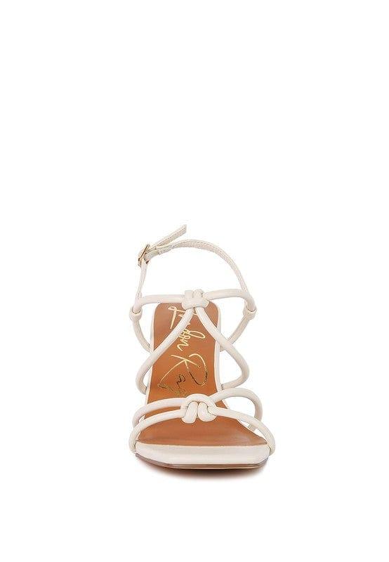 Rag Company KRALOR KNOTTED STRAP MID HEEL SANDAL