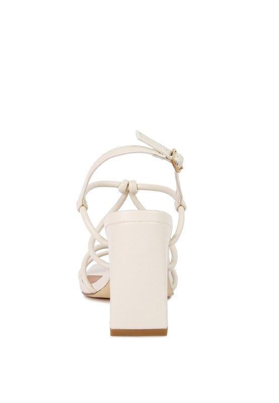 Rag Company KRALOR KNOTTED STRAP MID HEEL SANDAL
