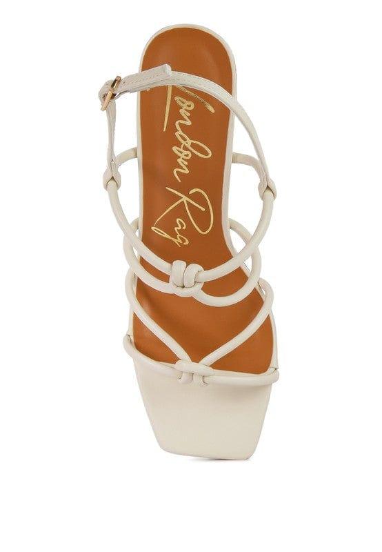 Rag Company KRALOR KNOTTED STRAP MID HEEL SANDAL