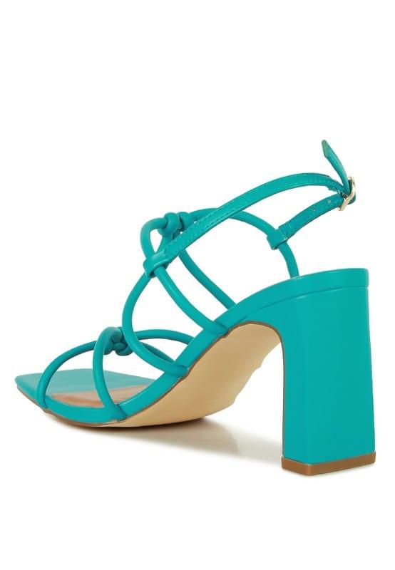 Rag Company KRALOR KNOTTED STRAP MID HEEL SANDAL