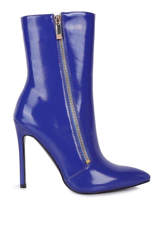 Rag Company Shoes Mania Patent Pu High Heeled Ankle Boot
