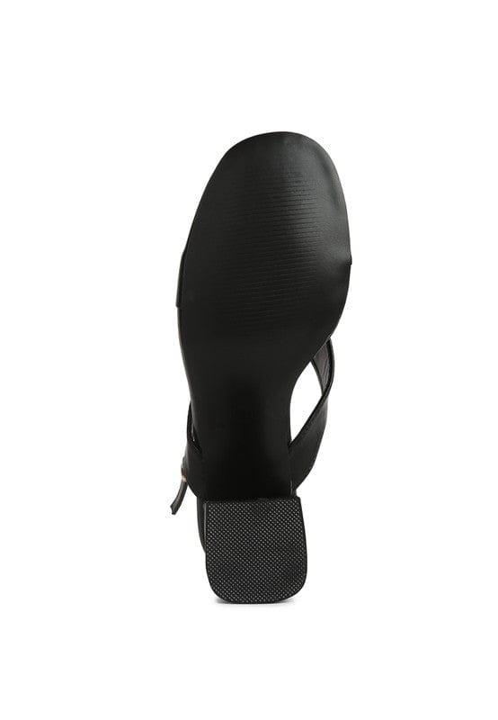 Rag Company Monde Block Heel Thong Sandals