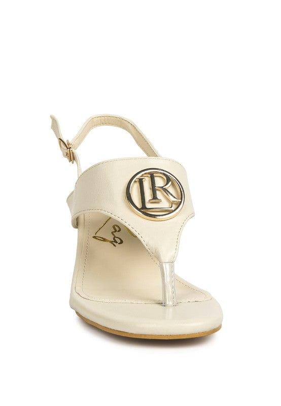 Rag Company Monde Block Heel Thong Sandals