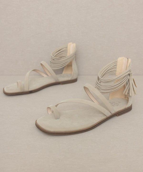 KKE Originals OASIS SOCIETY Abril - Strappy Ankle Wrap Sandal