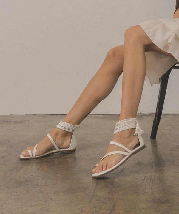 KKE Originals OASIS SOCIETY Abril - Strappy Ankle Wrap Sandal