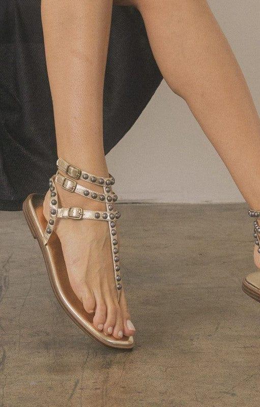 KKE Originals OASIS SOCIETY Oaklyn - Studded Gladiator Sandal