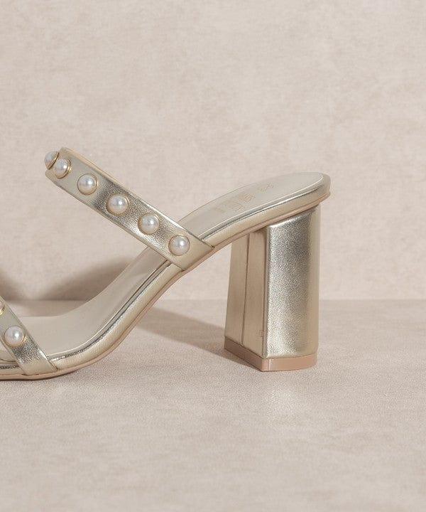 KKE Originals OASIS SOCIETY Victoria - Pearl Strap Heel