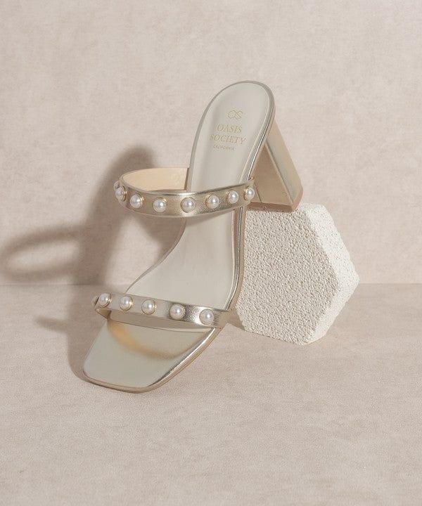 KKE Originals OASIS SOCIETY Victoria - Pearl Strap Heel