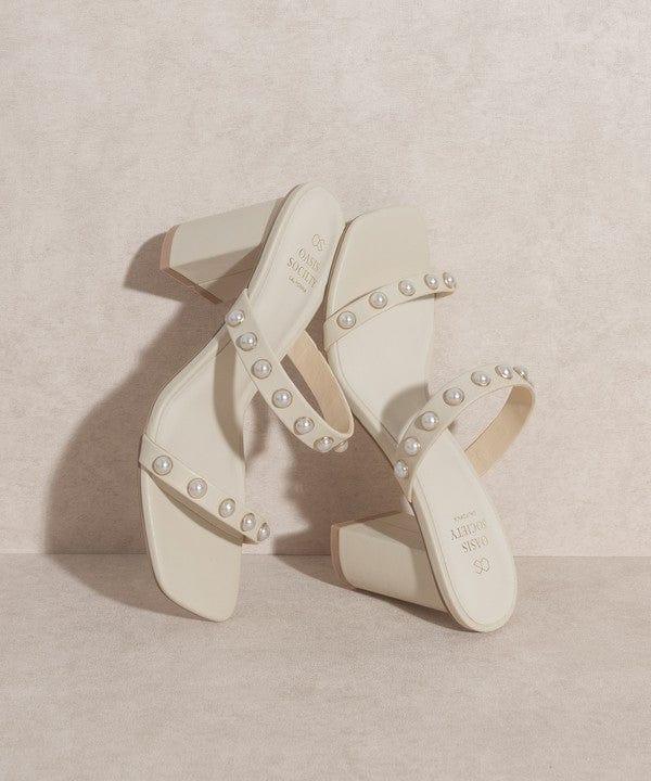 KKE Originals OASIS SOCIETY Victoria - Pearl Strap Heel