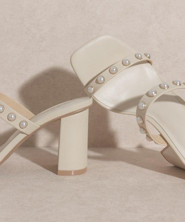 KKE Originals OASIS SOCIETY Victoria - Pearl Strap Heel