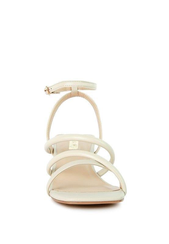 Rag Company SANDALS Right Pose Croc Mid Block Heel Casual Sandals