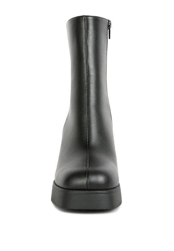 Rag Company Sins Collar High Ankle Platform Boots