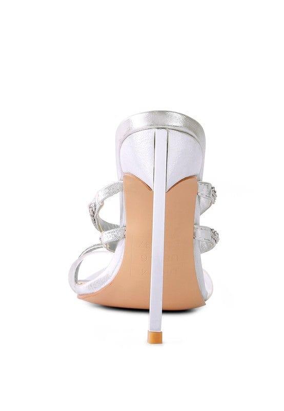 Rag Company TICKLE ME HIGH HEELED TOE RING SANDALS