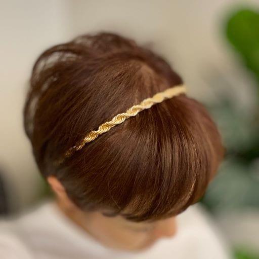 Ellison and Young Gold / OS Twist & Shout Chain Headband