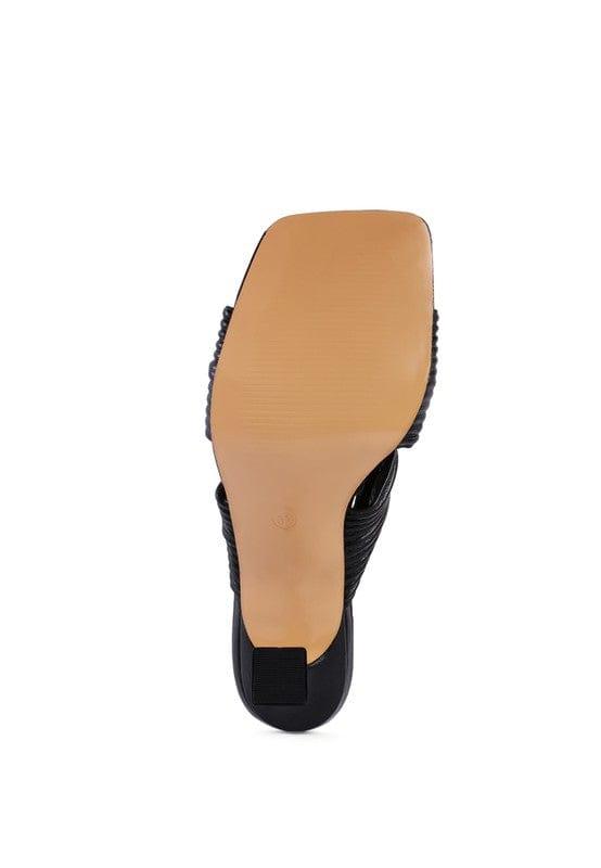 Rag Company Shoes BATTLE EX KNOT STRAP SLIDE SANDALS