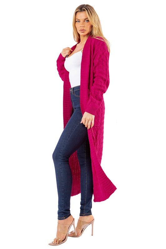 By Claude Sweater LONG MAXI SWEATER CARDIGAN