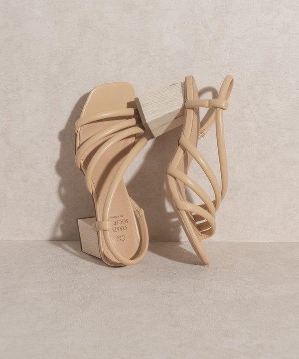 KKE Originals Shoes Clover Wooden Heel Sandal For Women