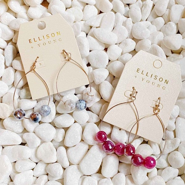 Ellison and Young Teardrop Wire Earrings