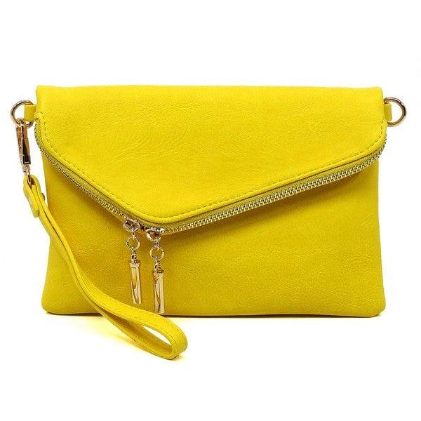 Fashion World Handbags Fashion Envelope Foldover Clutch