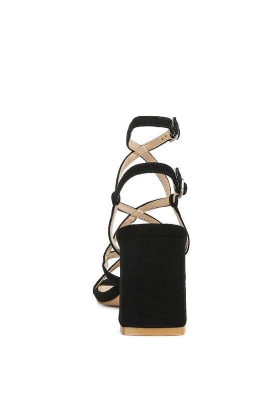 Rag Company Fiorella Strappy Block Heel Sandals