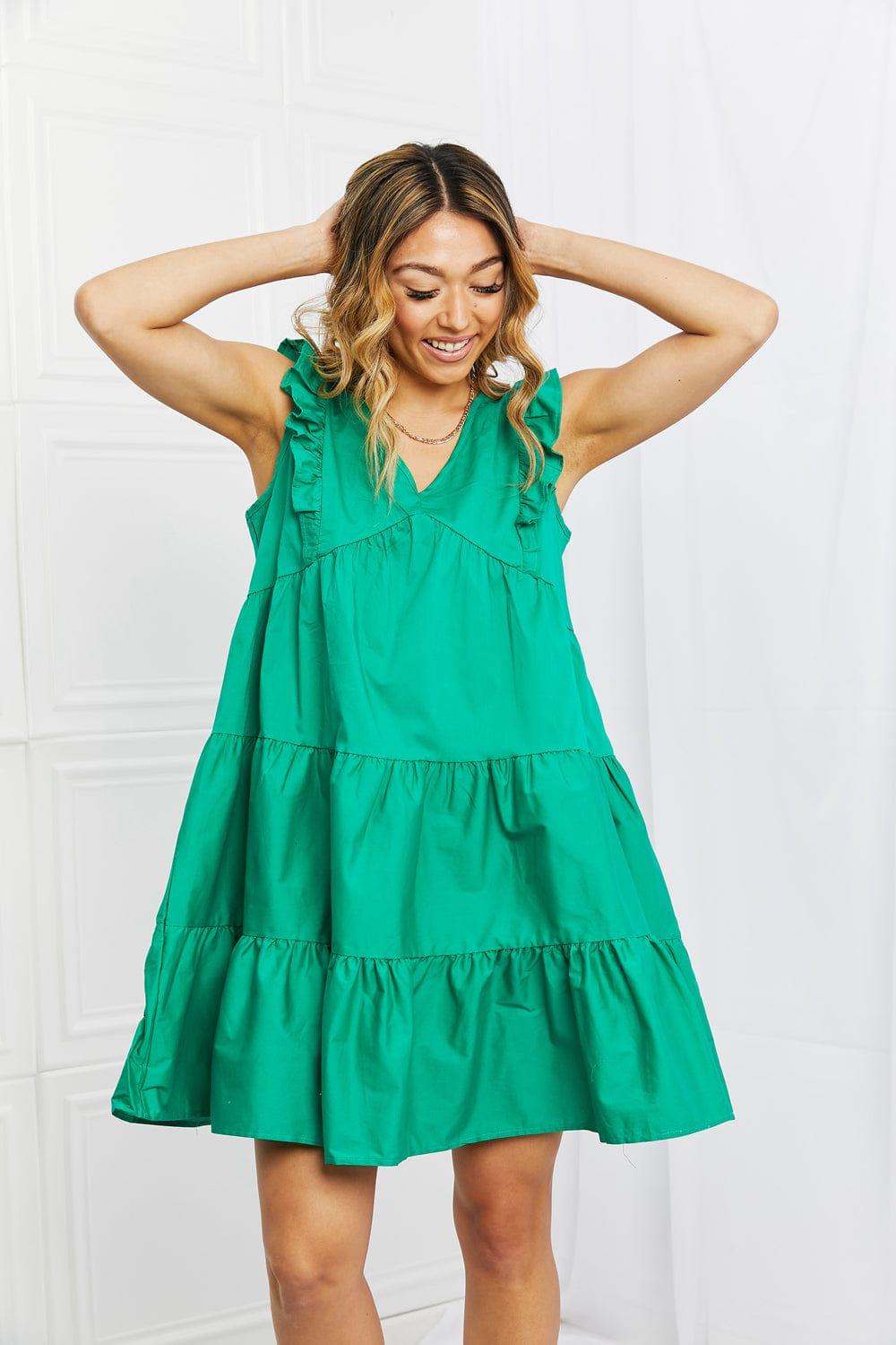 Trendsi Hailey & Co Play Date Full Size Ruffle Dress