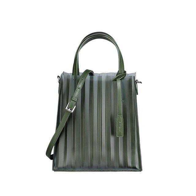 SAVLUXE Handbags Green / (20cm<Max Length<30cm) Her High Fashion Trendy Jelly Bag