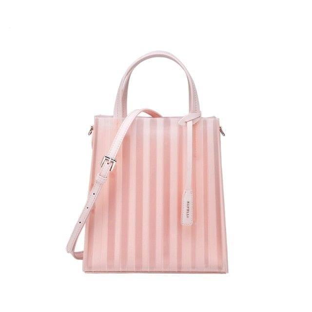 SAVLUXE Handbags Pink / (20cm<Max Length<30cm) Her High Fashion Trendy Jelly Bag