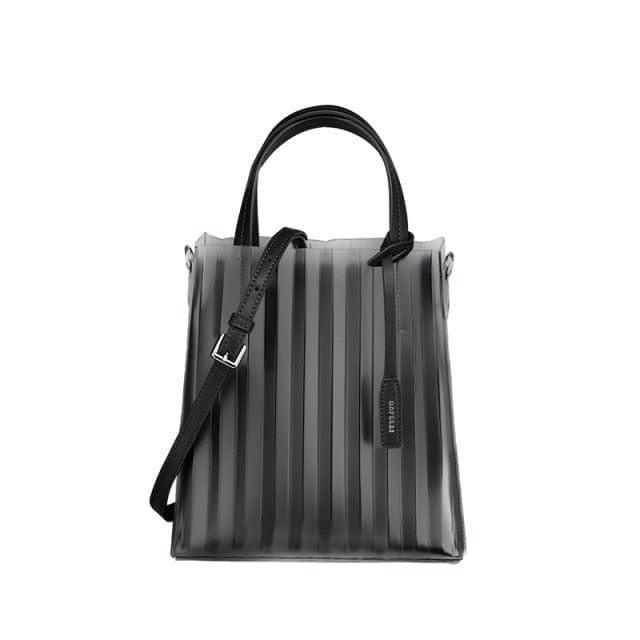 SAVLUXE Handbags Black / (20cm<Max Length<30cm) Her High Fashion Trendy Jelly Bag