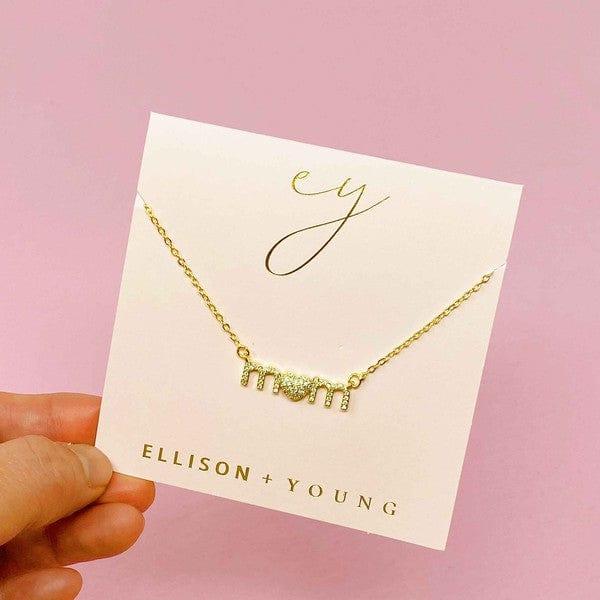 Ellison and Young Gold / OS Lovely Mom Necklace