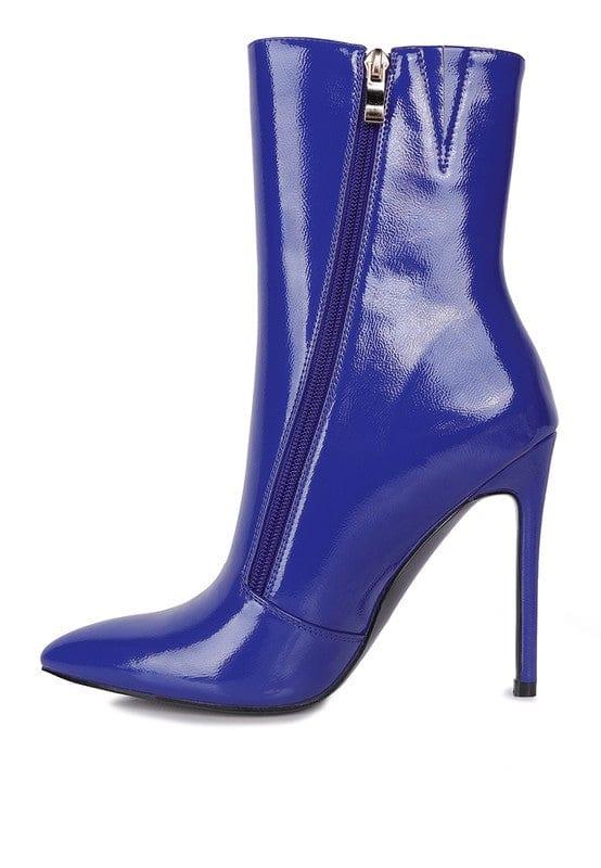 Rag Company Shoes Mania Patent Pu High Heeled Ankle Boot
