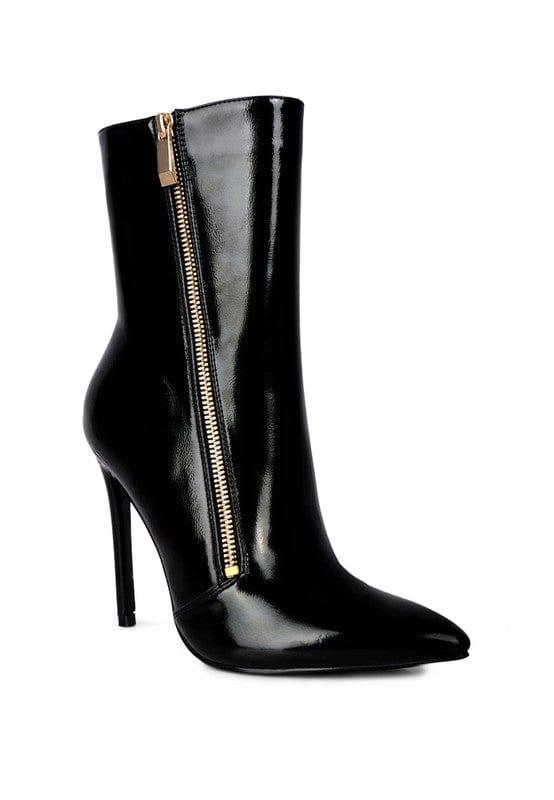 Rag Company Shoes Mania Patent Pu High Heeled Ankle Boot