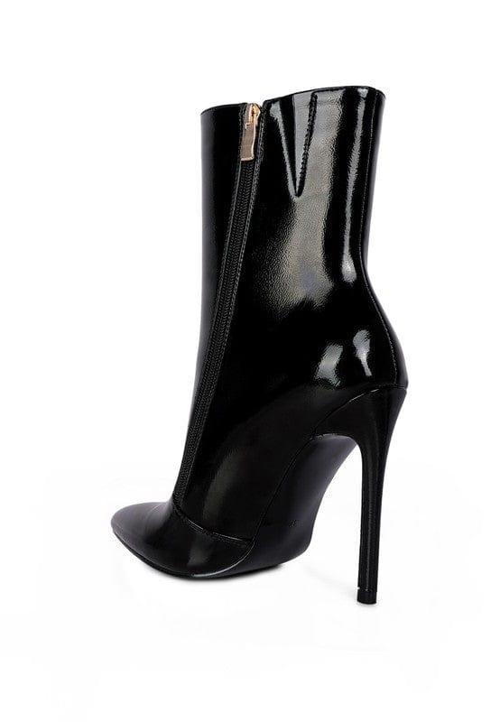 Rag Company Shoes Mania Patent Pu High Heeled Ankle Boot