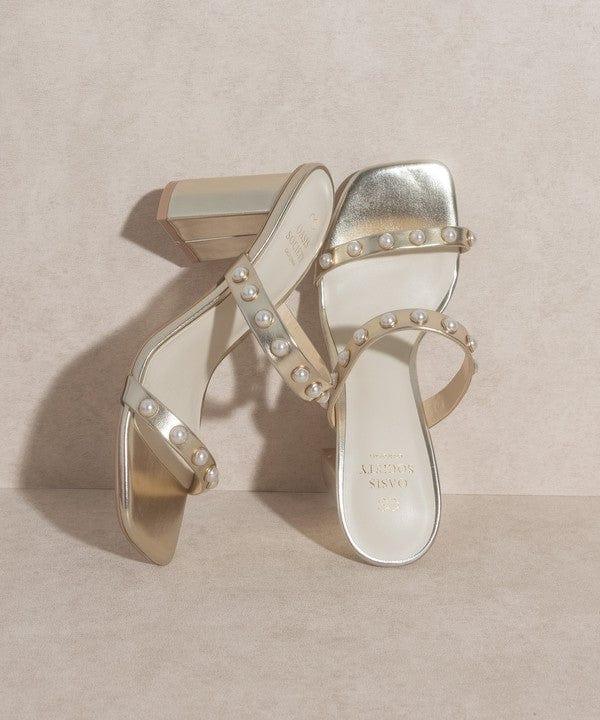 KKE Originals OASIS SOCIETY Victoria - Pearl Strap Heel