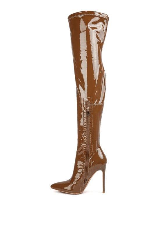 Rag Company Shoes Riggle Patent Pu Stiletto Long Boots
